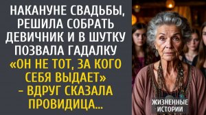 Истории из жизни: Накануне свадьбы, собрала девичник и в шутку позвала гадалку… «Он не тот, за кого…