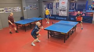 Борискин А. (535) - Серегин К. (551) настольный теннис 17.02 Малиновый 400+ турнир