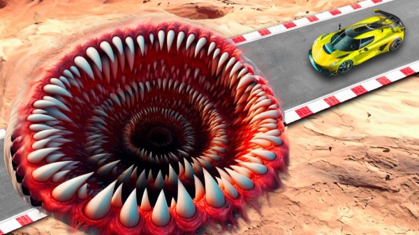 ПРОЕХАЛ ЯМУ ПОЖИРАТЕЛЬ НА ГИГАНТСКОМ СУПЕРКАРЕ В ГТА 5 МОДЫ! ЭКСПЕРИМЕНТ ОБЗОР МОДА GTA 5 ОНЛАЙН