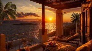 Уютный закат. 🌊 Морской бриз, мягкие волны и безмятежность побережья. | Пляжное ASMR»