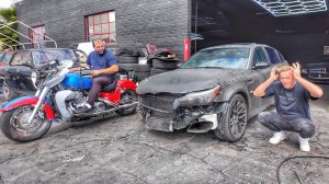 Купил не глядя брошенную BMW M5 на штрафстоянке! Что случилось c e60?