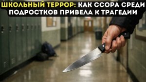 ШКОЛЬНЫЙ ТЕРРОР: КАК ССОРА СРЕДИ ПОДРОСТКОВ ПРИВЕЛА К ТРАГЕДИИ