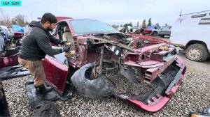 Работа на американской авто разборке. JunkYard.