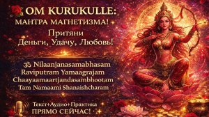 Om КУРУКУЛЛА! Тайная Сила МАГНЕТИЗМА: Деньги, Любовь, Удача АКТИВИРУЙ за 24 часа! 🌺 ПРОВЕРЕНО!