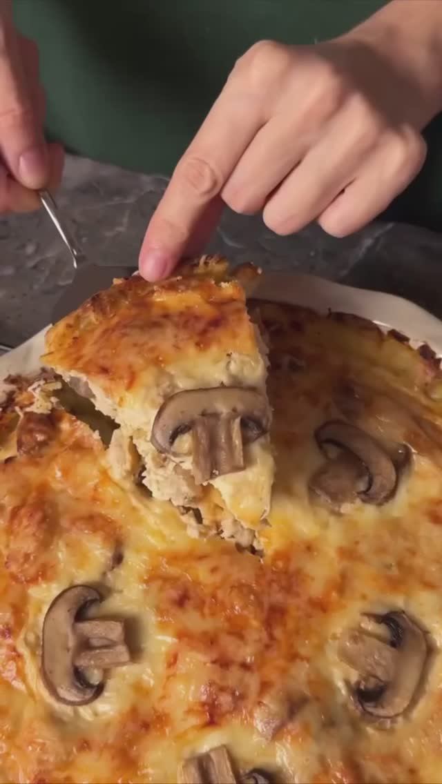 🥧 Белковый пирог без теста #обеды #ужины #горячее