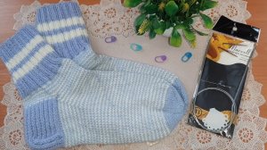 Первый отчет в СП "Свяжем носочки для Мамы и Дочки. Сезон 3"