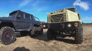 Краз против Гелика 6х6