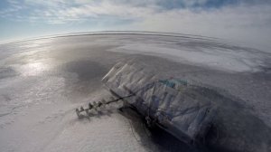 Ледовая обстановка на Маныче.  Сектор Дальнего. От Юрия Философа 2026 год.