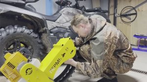 Обслуживание и ремонт гусеничного модуля для снегоката