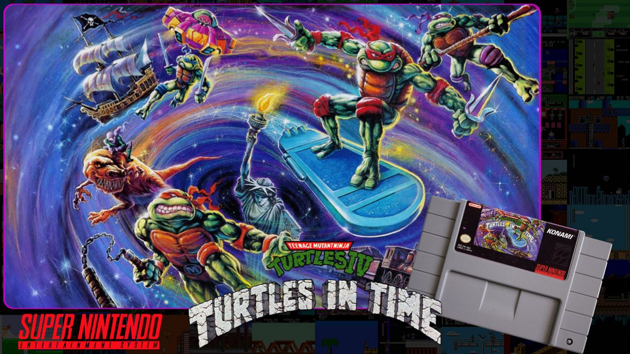 Teenage Mutant Ninja Turtles IV: Turtles In Time 1992 (U) | (SNES)