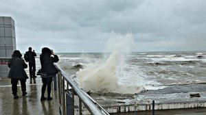 ✅️🌴19 ФЕВРАЛЕ В АДЛЕРЕ: МОЩНЫЙ ШТОРМ НА МОРЕ, ЖД ВОКЗАЛ АДЛЕР И ЛУЧШАЯ СМОТРОВАЯ. АДЛЕР 2026