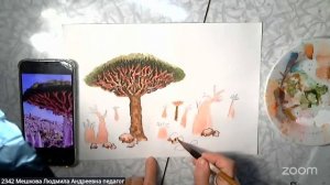 Рисование с Людмилой Мешковой  19.2 18:00