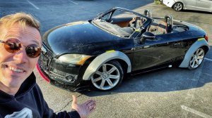 Что случилось с тачкой? Оживляем утопленную ауди ТТ.