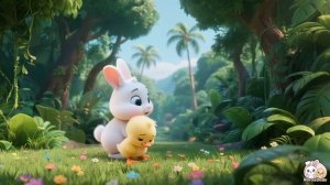 ✅Детский Мультфильм «Утёнок и Зайка» 🐥🐰