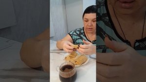 19.02 БЛИНЫ ИЗ ОВСЯНЫХ ОТРУБЕЙ С ТВОРОГОМ И ТЫКВОЙ. КУШАЕМ ВМЕСТЕ ❤️ ❤️ ❤️