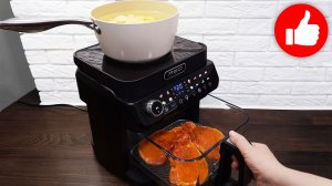 Вкусное мясо, очень сочное и не жесткое! Как быстро и просто приготовить стейк и пюре в аэрогриле!