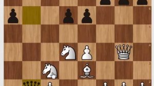 Хитрая шахматная ловушка с жертвой пешки на _b2_