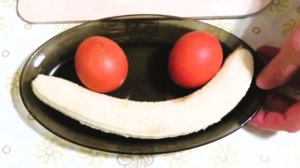 Быстрый, вкусный завтрак. Блинчики с бананом