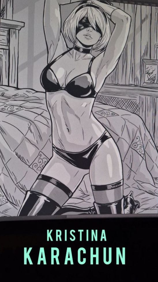 рисую 2B  #арт #фанарт #рисование