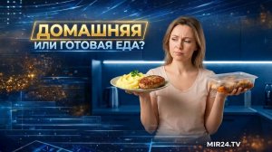 Домашняя или готовая еда – что выбирают россияне?