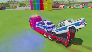 Машинки летают и прыгают! Развивающие мультики Машины помощники. Мультфильмы про машинки