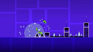 играю в Geometry Dash я нуб