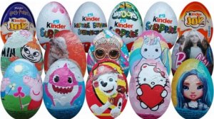 КИНДЕР СЮРПРИЗЫ!!! МЕГА РАСПАКОВКА СЛАДОСТЕЙ