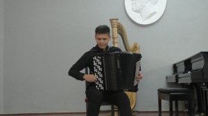 Камиль Сен Санс "Интродукция и рондо каприччиозо" Играет баянист Иван Шмаков НСМШ Новосибирск