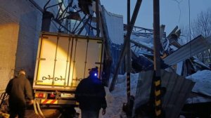 Обрушение кровли на автозаводе «Моторинвест» произошло из-за сильного снегопада в Липецкой области