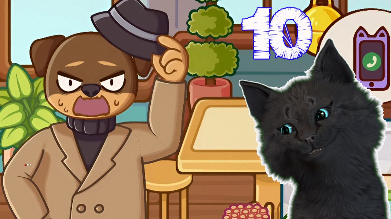 СНОВА ПРИШОЛ КАКОЙ ТО ТИП В КАФЕ ТОЛЬКО ДЛЯ КОТОВ #10 🐱 СУПЕР КОТ Cats & Cups смотреть онлайн