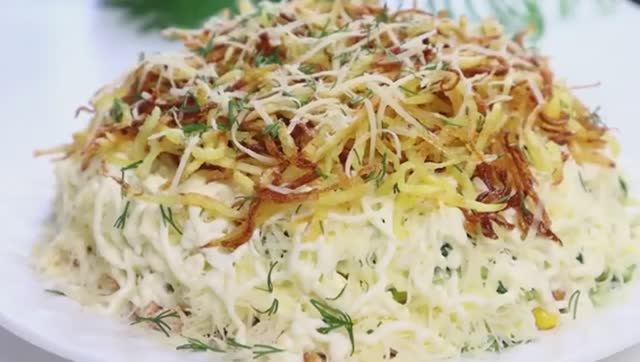 "СУМАСШЕДШИЙ" САЛАТ Супер Простой Супер Вкусный ! смотреть онлайн