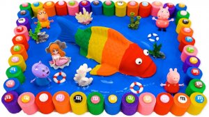 ЛЕПИМ ПРУД ДЛЯ РЫБКИ ИЗ КИНЕТИЧЕСКОГО ПЕСКА АСМР ВИДЕО МУЛЬТИКИ ДЛЯ ДЕТЕЙ КАНАЛ ИГРАЛКИ-ЗАЛИПАЛКИ