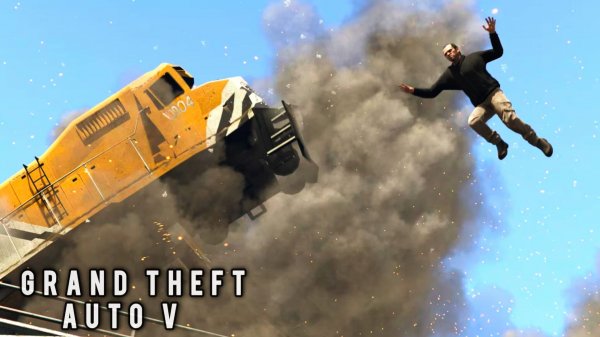 Grand Theft Auto V #22 Миссия "Под откос"