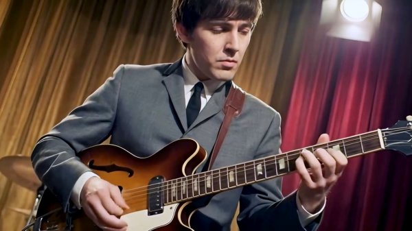 AI-ремейк "В стиле Битлз"