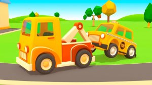 Мультики про машинки. Машины помощники. Выпуск №2. Развивающее видео