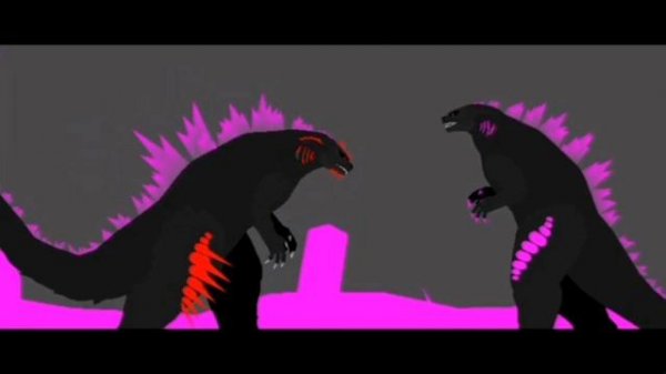 Kradest Zila против Годзила Анимейшен