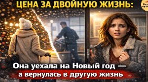 Цена за двойную жизнь: она уехала на Новый год — а вернулась в другую жизнь.