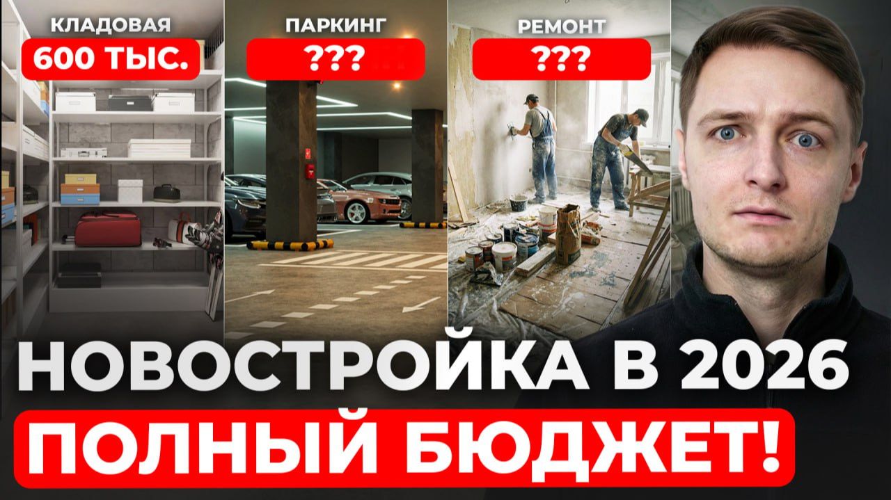 Сколько СТОИТ “заехать и жить” в новостройке 2026 году? смотреть онлайн