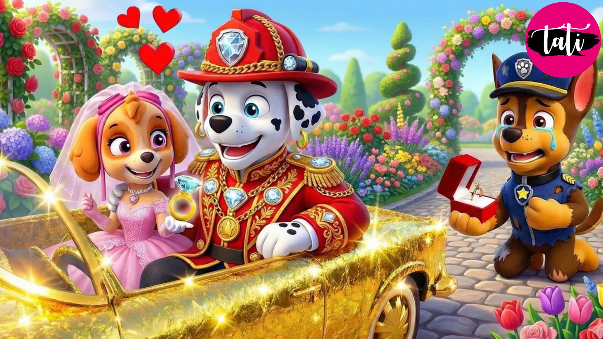 Щенячий патруль и Маршалл. Залипательное видео. Мультфильм для детей и малышей. Анимация 267 смотреть онлайн