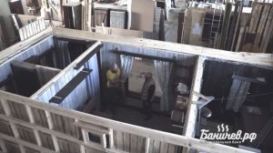 Построили баню без крыше, что бы вам показать Баничев. Чать 1