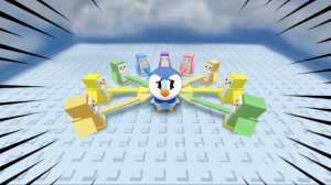 НОКАУТ ПИНГВИНОВ В РОБЛОКСЕ... перезвлив Leafxup