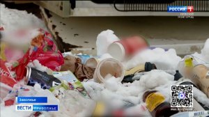 На мусорный коллапс пожаловались жители Заволжья