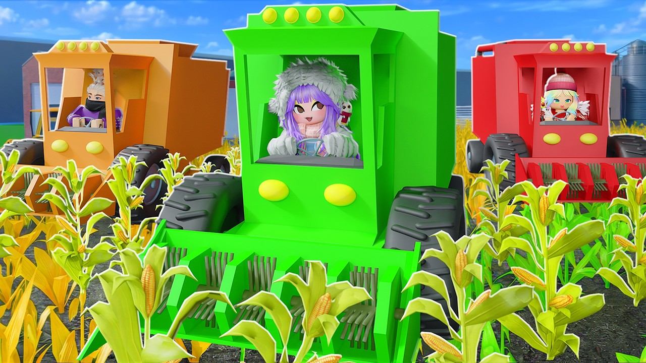СТАЛИ НАСТОЯЩИМИ ФЕРМЕРАМИ! Roblox Farming and Friends смотреть онлайн