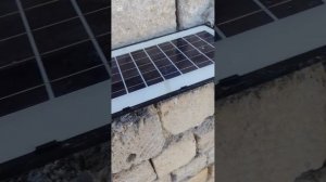 Ураган снёс фонарь в приюте