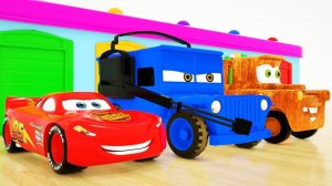 Неправильные колеса Диснеевские машинки Молния Маккуин Игрушки для детей