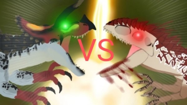 Ультимазавр vs Индоминус Рекс лвл 40 | Анимация