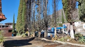 Пожар возле вокзала Новый Афон (Абхазия). Последствия