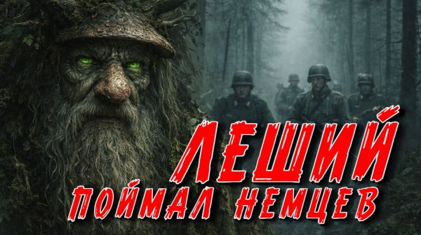 МИСТИЧЕСКИЙ СЛУЧАЙ В ЛЕСУ, ЧТО СДЕЛАЛ ЛЕШИЙ С НЕМЕЦКИМ ОТРЯДОМ.