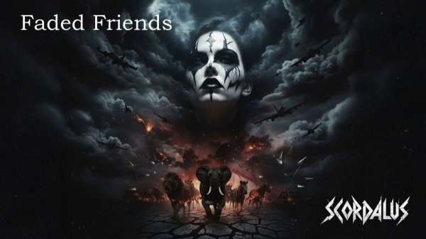 Scordalus -Faded Friends- ( Кадры RE2, RE3Remake нейронка)