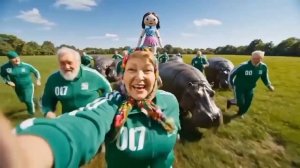 игра в бегемота, 1 серия.